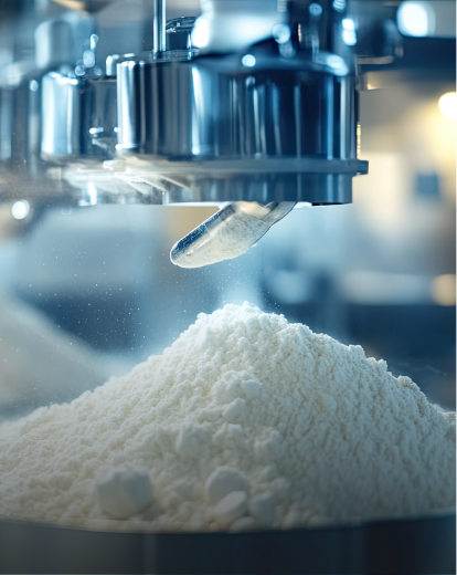Supplement production process step illustration